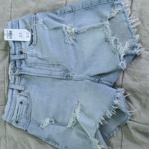Abercrombie curve love high rise mom shorts sz25